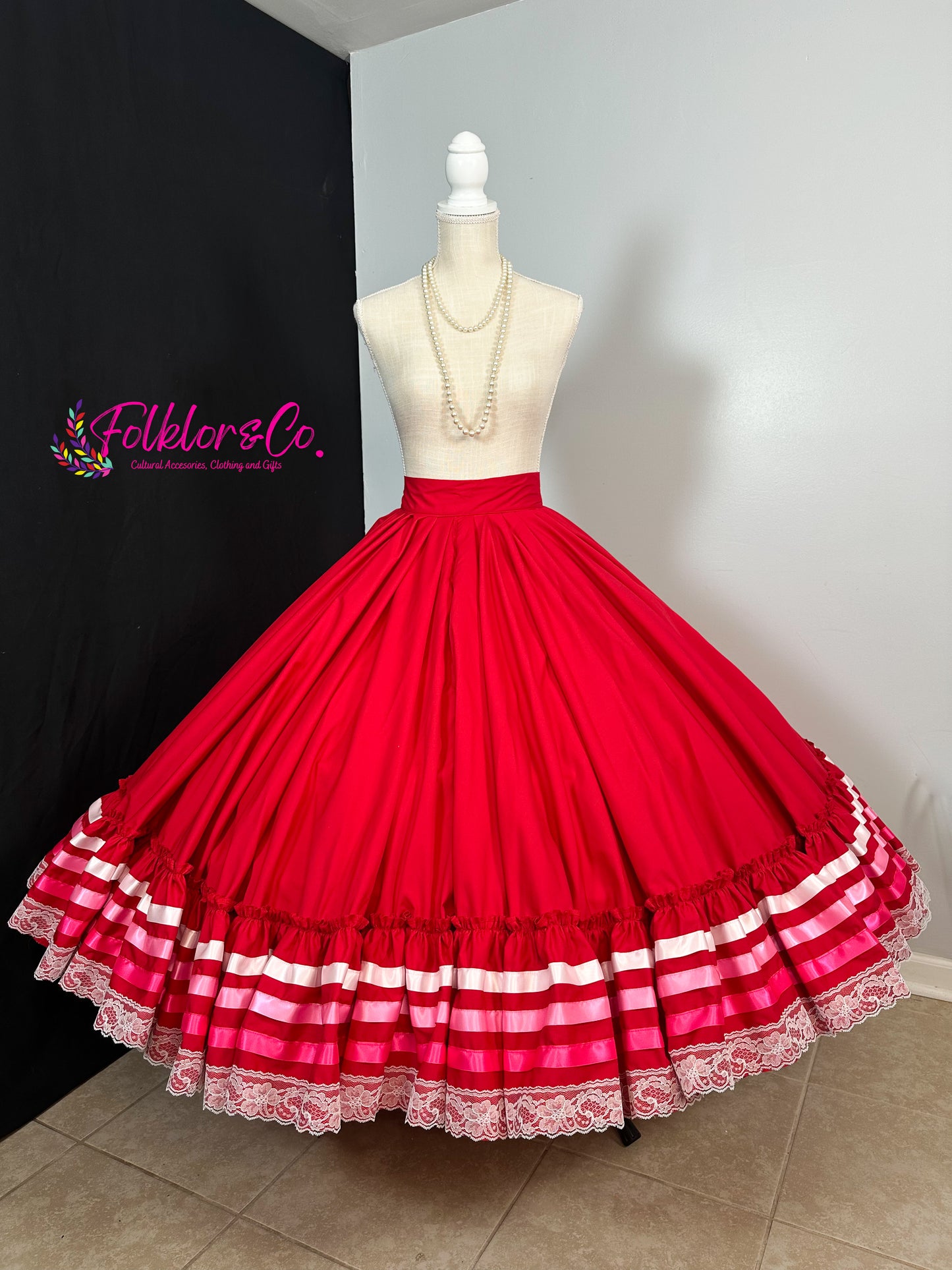 Red Ombré - 3 Ribbons