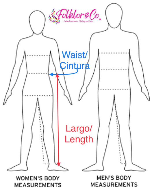 FolklorYco Practice Skirt Measurements