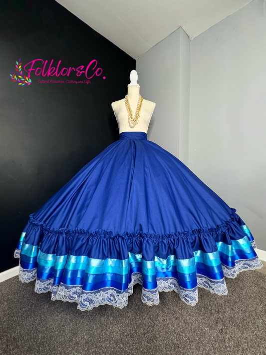 Blue Ombré (Blue) Practice Skirt