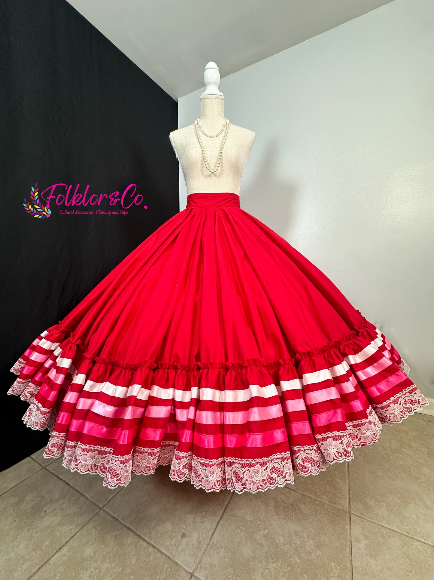 Red Ombré - 3 Ribbons