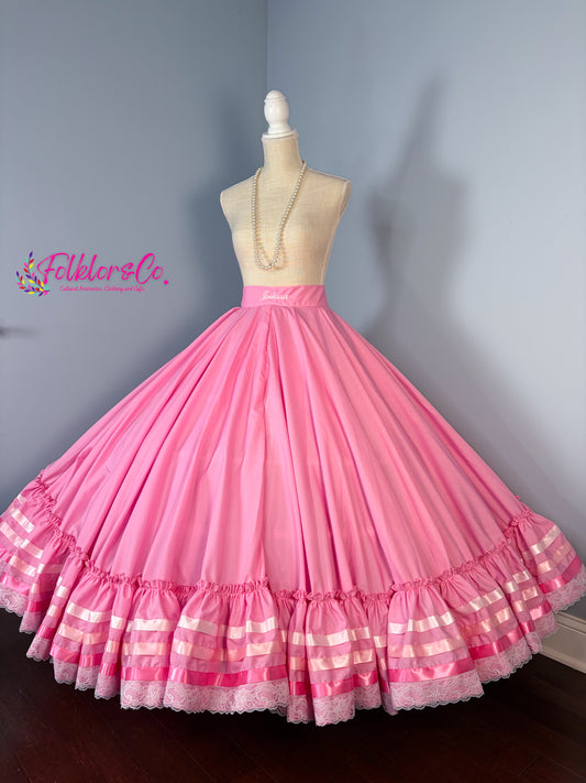 Kids Light Pink on Pink Practice Skirt