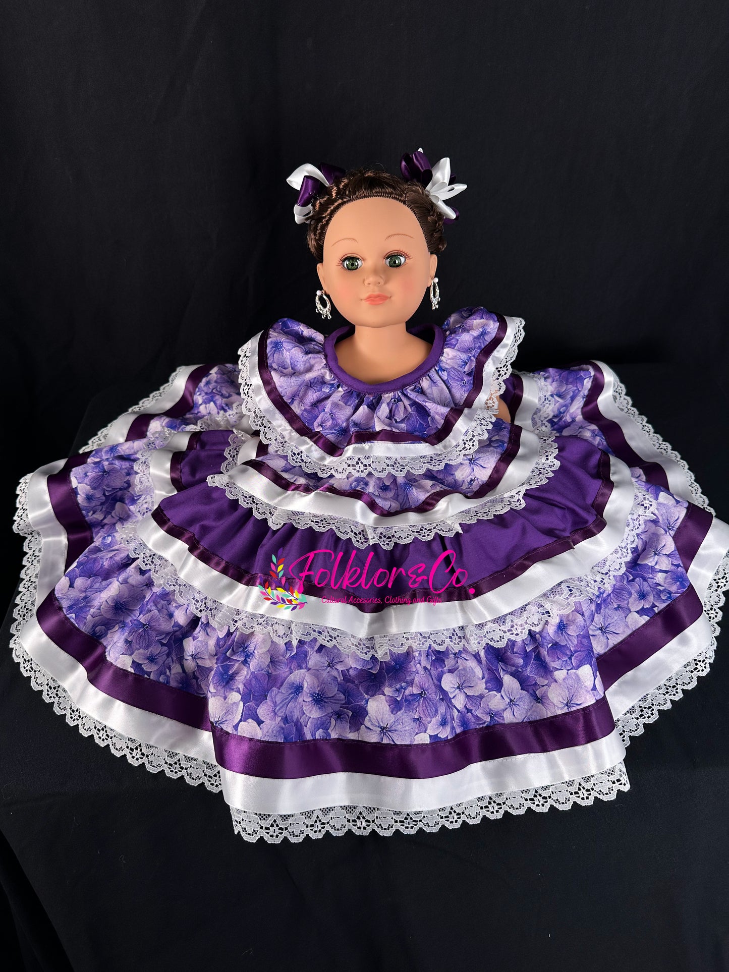 Purple Sinaloa Muñeca