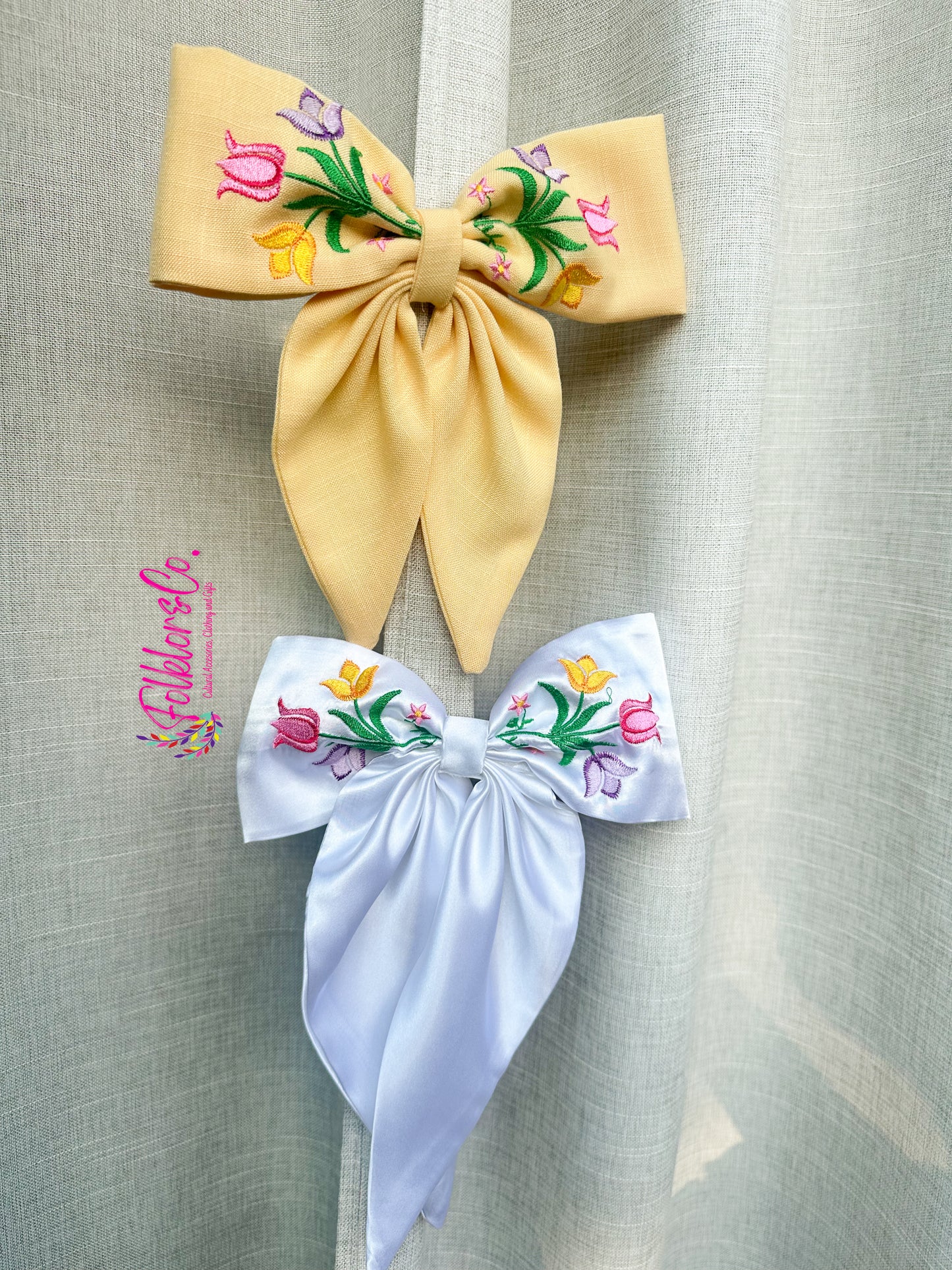 Sunshine Yellow Hair Bow