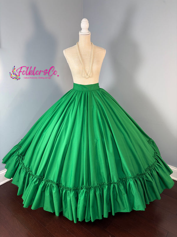Kids Green Practice Skirt