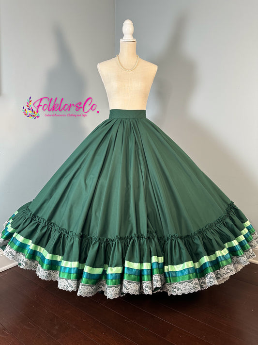 Hunter Green Ombré