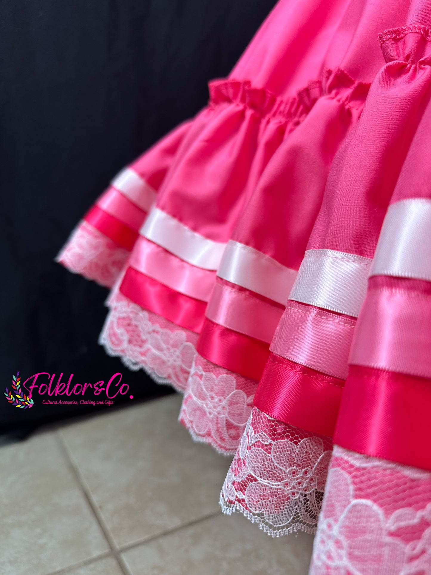 Pink on Pink Practice Skirt