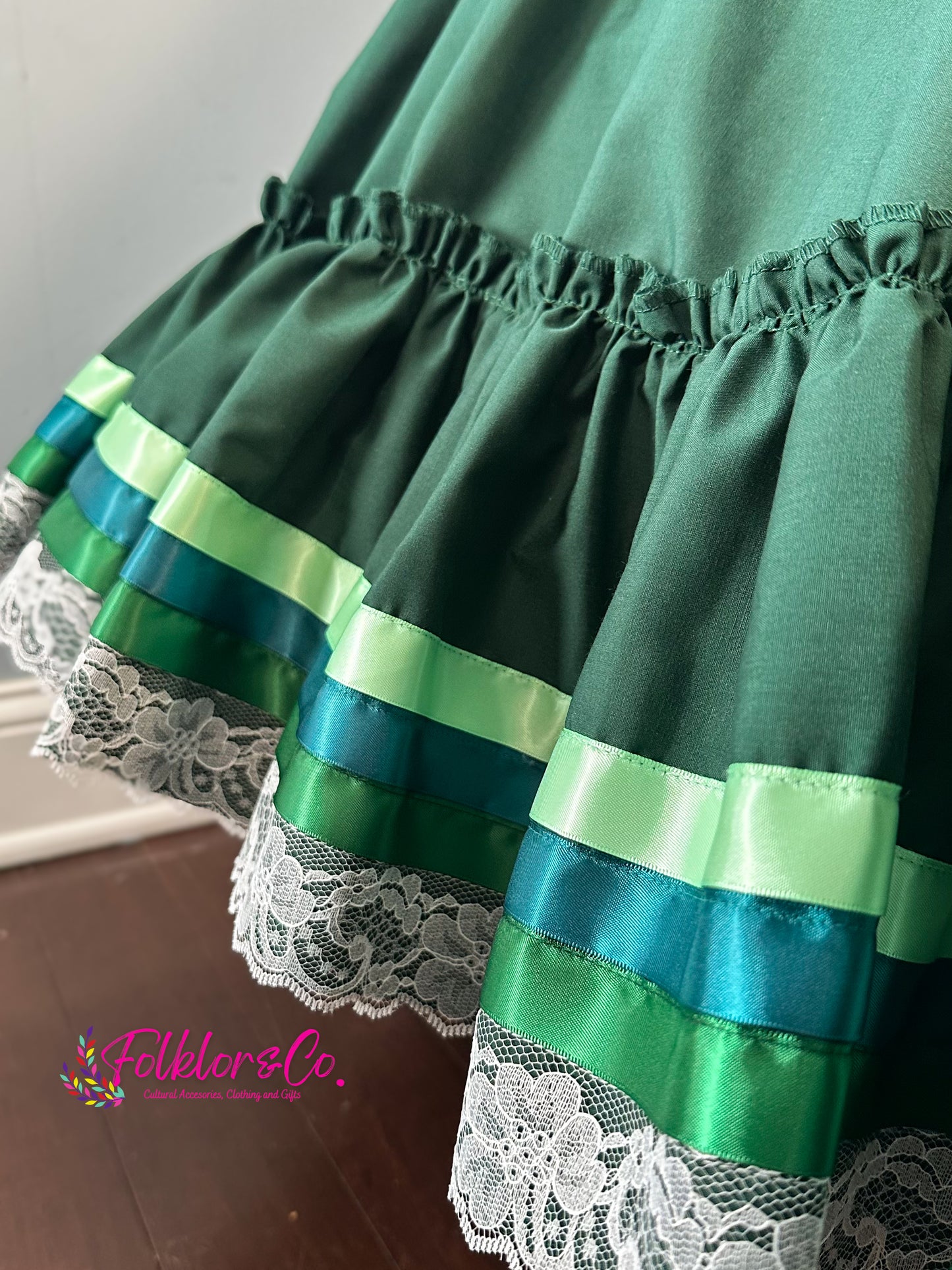 Hunter Green Ombré