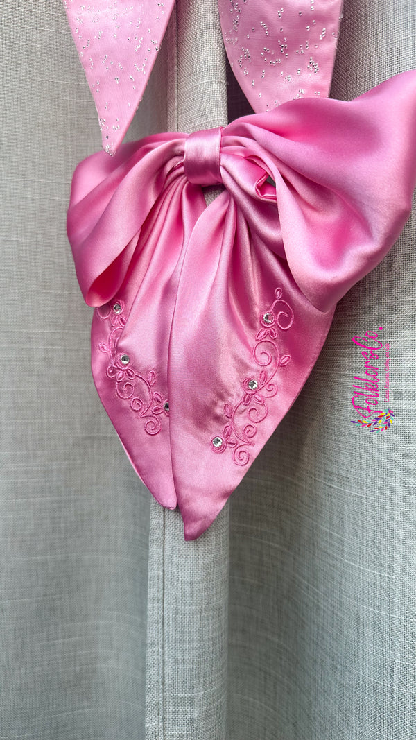 Pink Gems Hair Bow