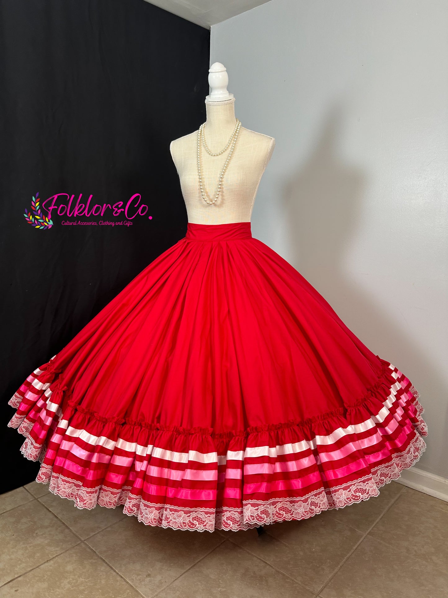 Red Ombré - 3 Ribbons