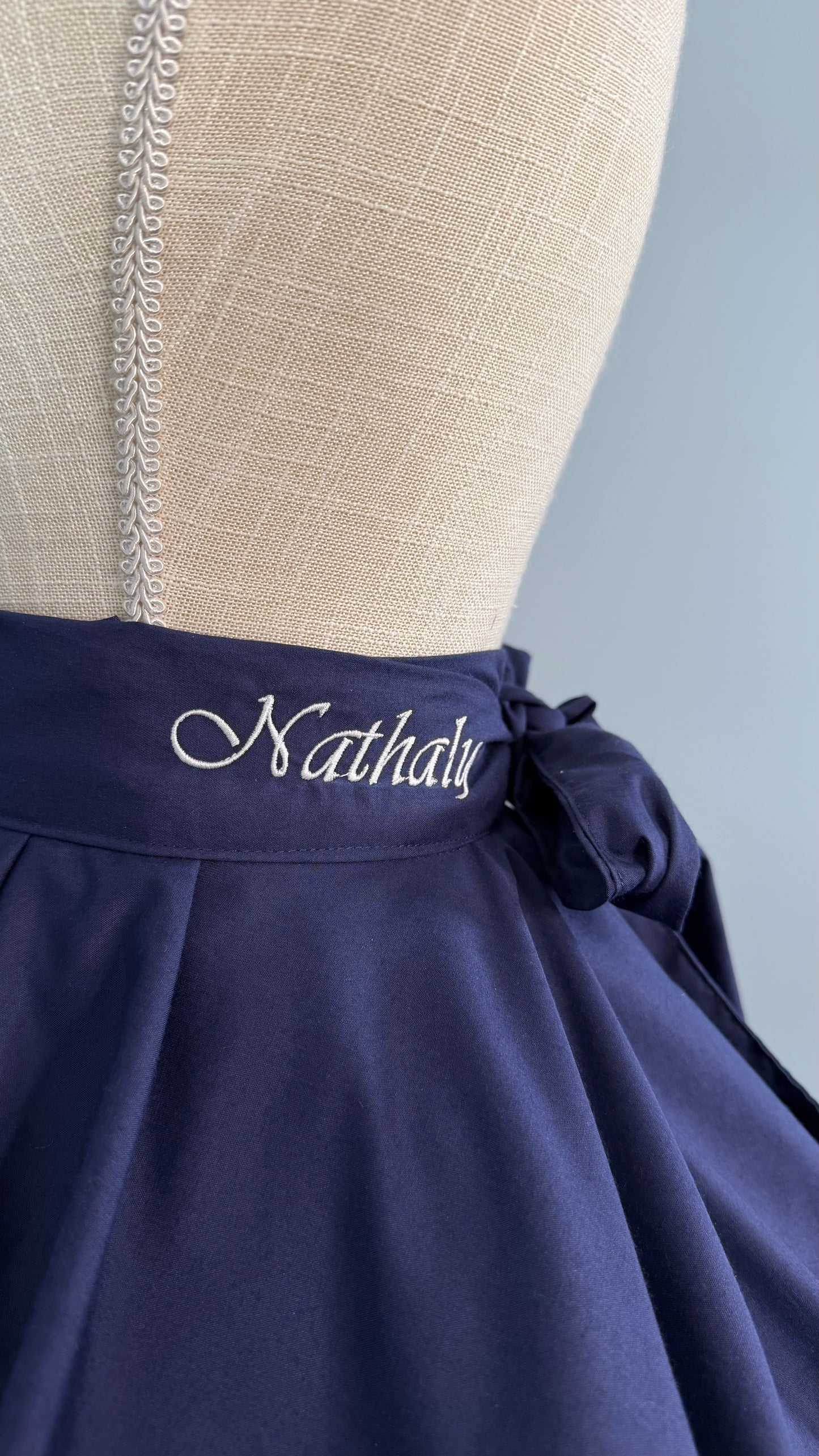 Custom Name Skirt Embroidery