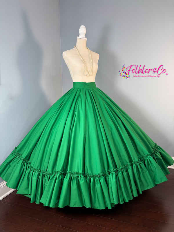 Green Practice Skirt
