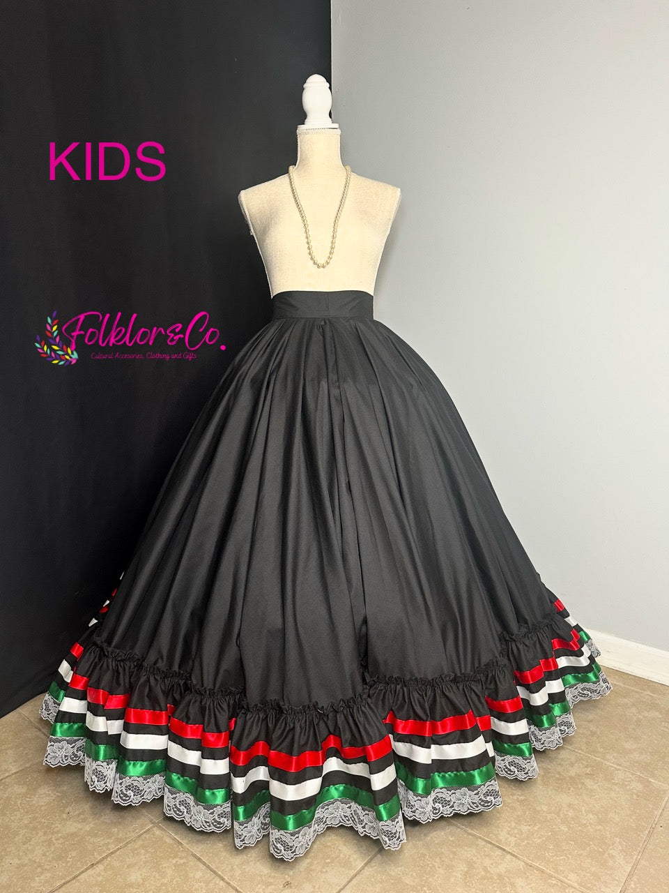 KIDS Angie Glz practice skirt