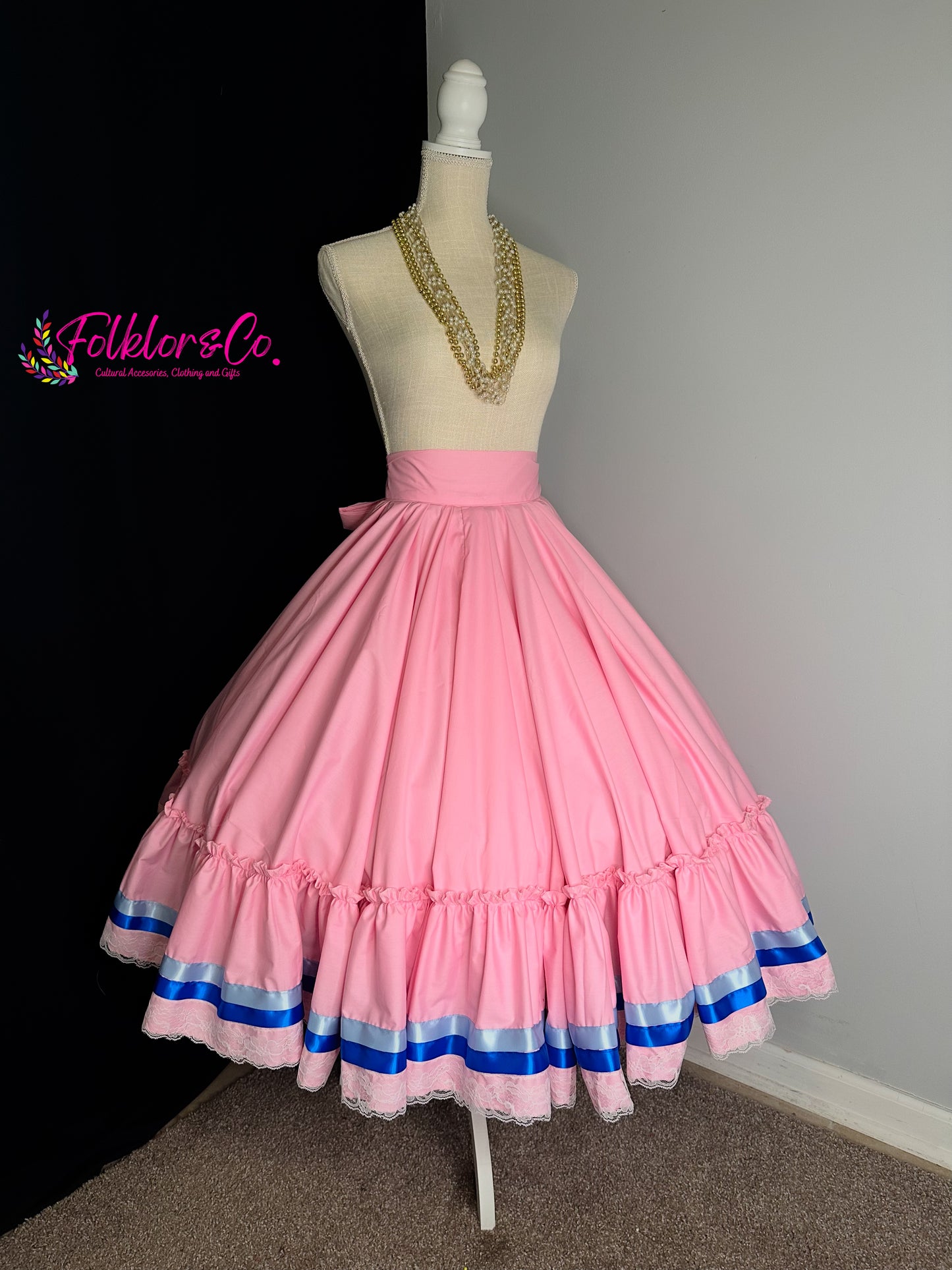 Kids Pink Practice Skirt