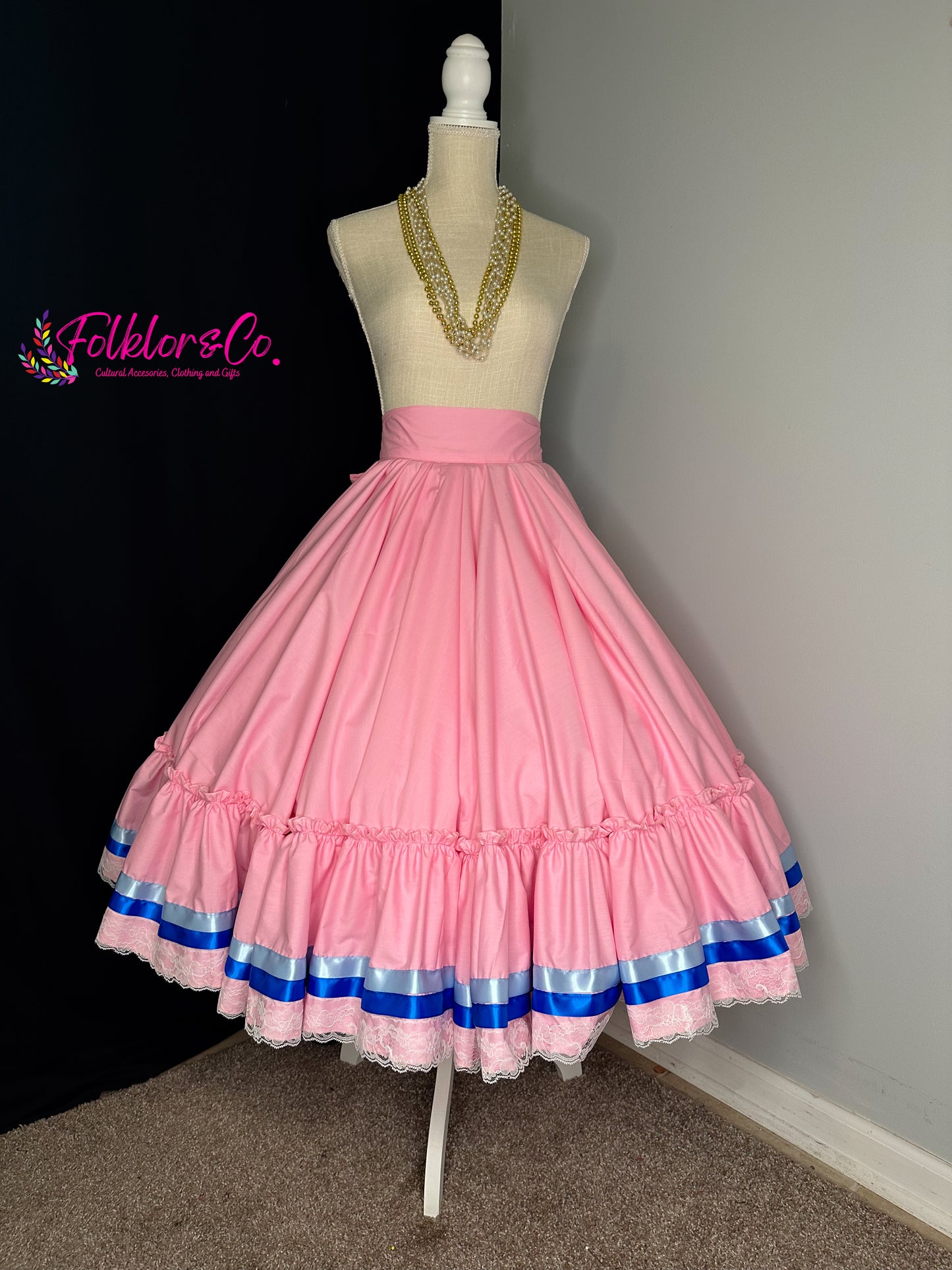Kids Pink Practice Skirt