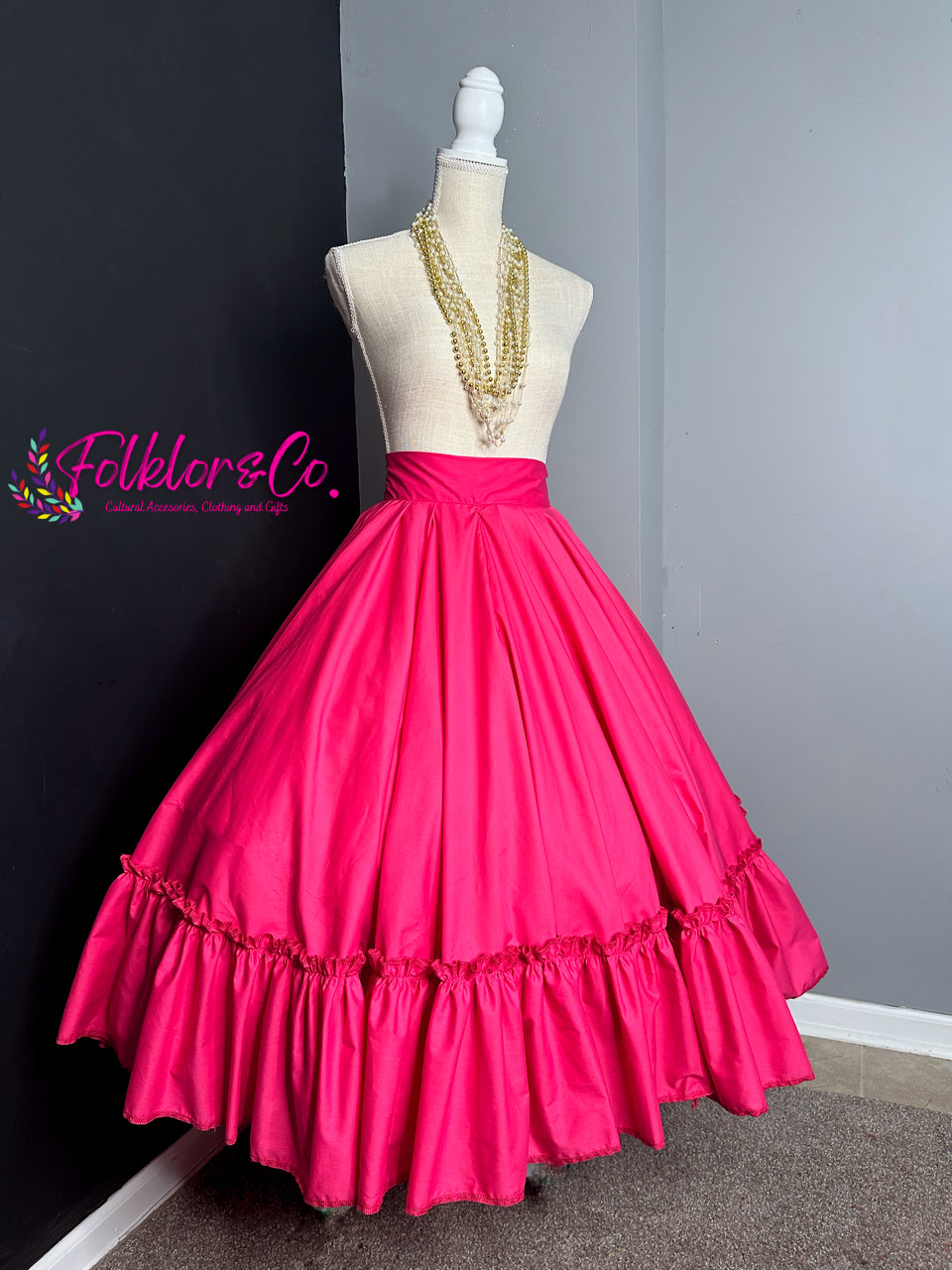Kids Hot Pink Skirt