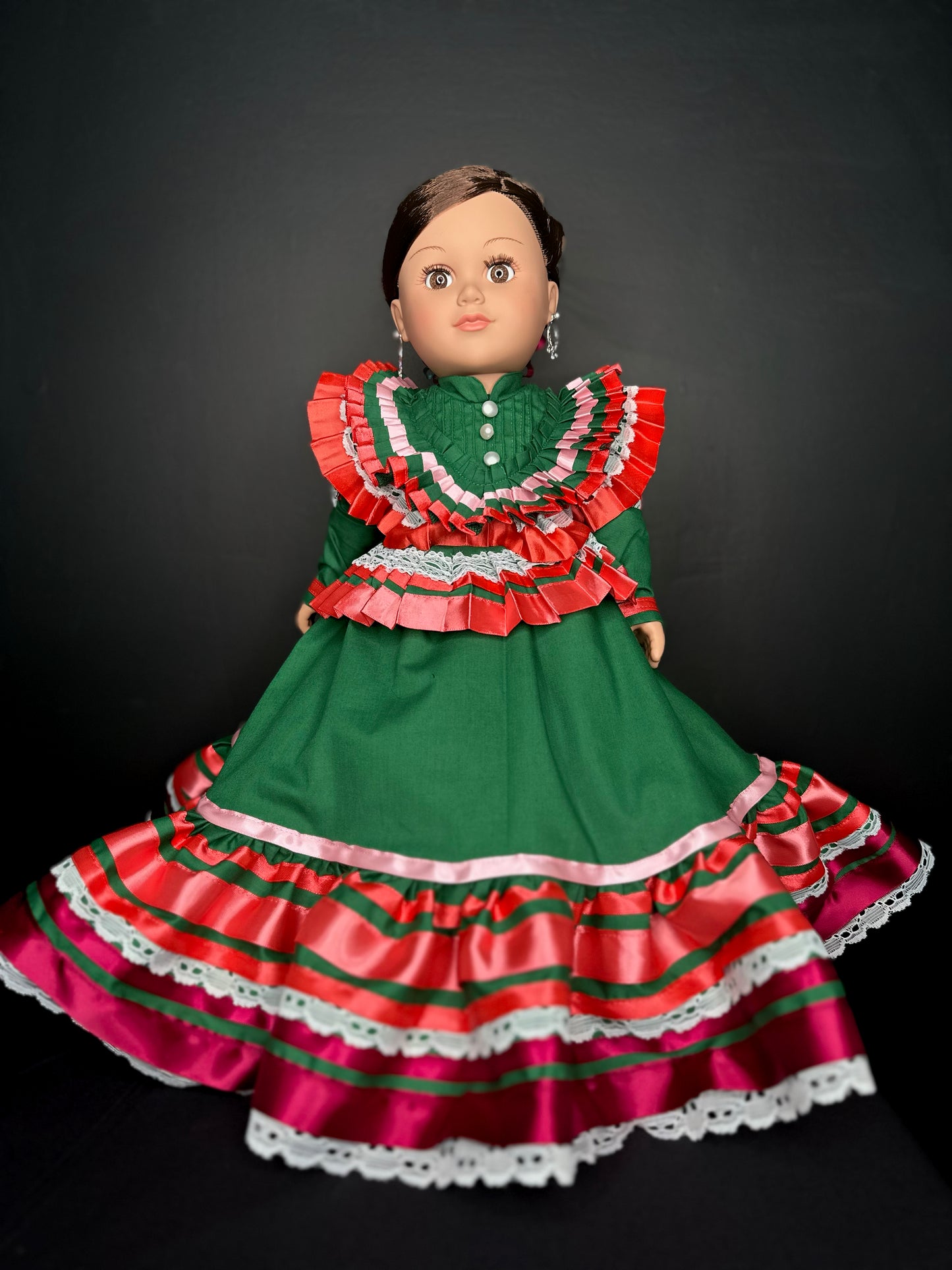Green Peach Jalisco Muñeca