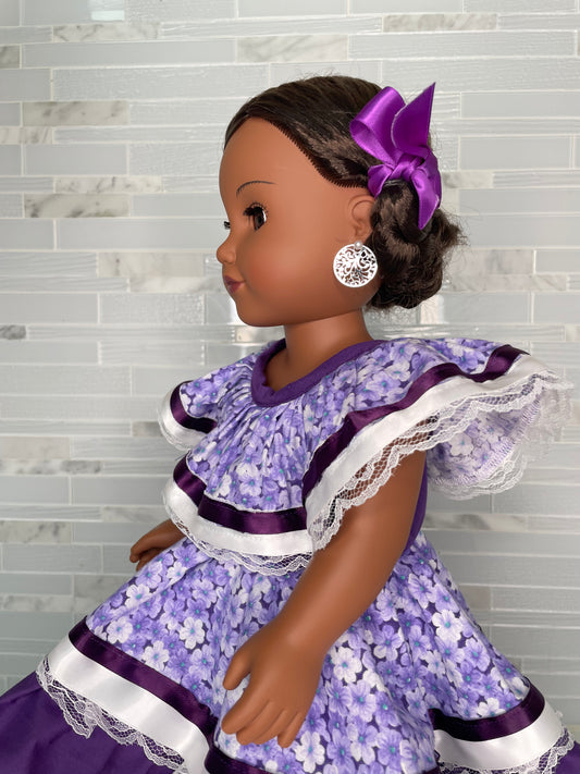 Purple Sinaloa Muñeca