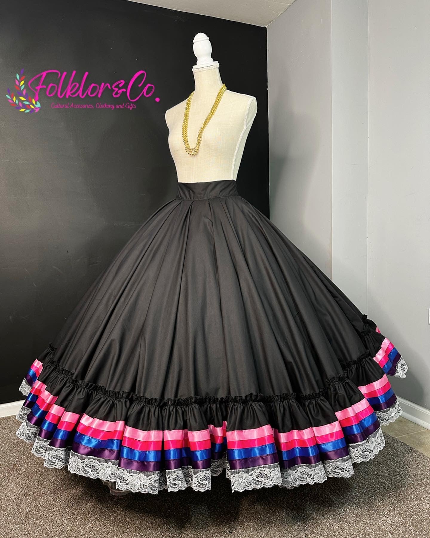 Black Pink Practice Skirt Folkloryco Black Pink Practice Skirt Folkloryco