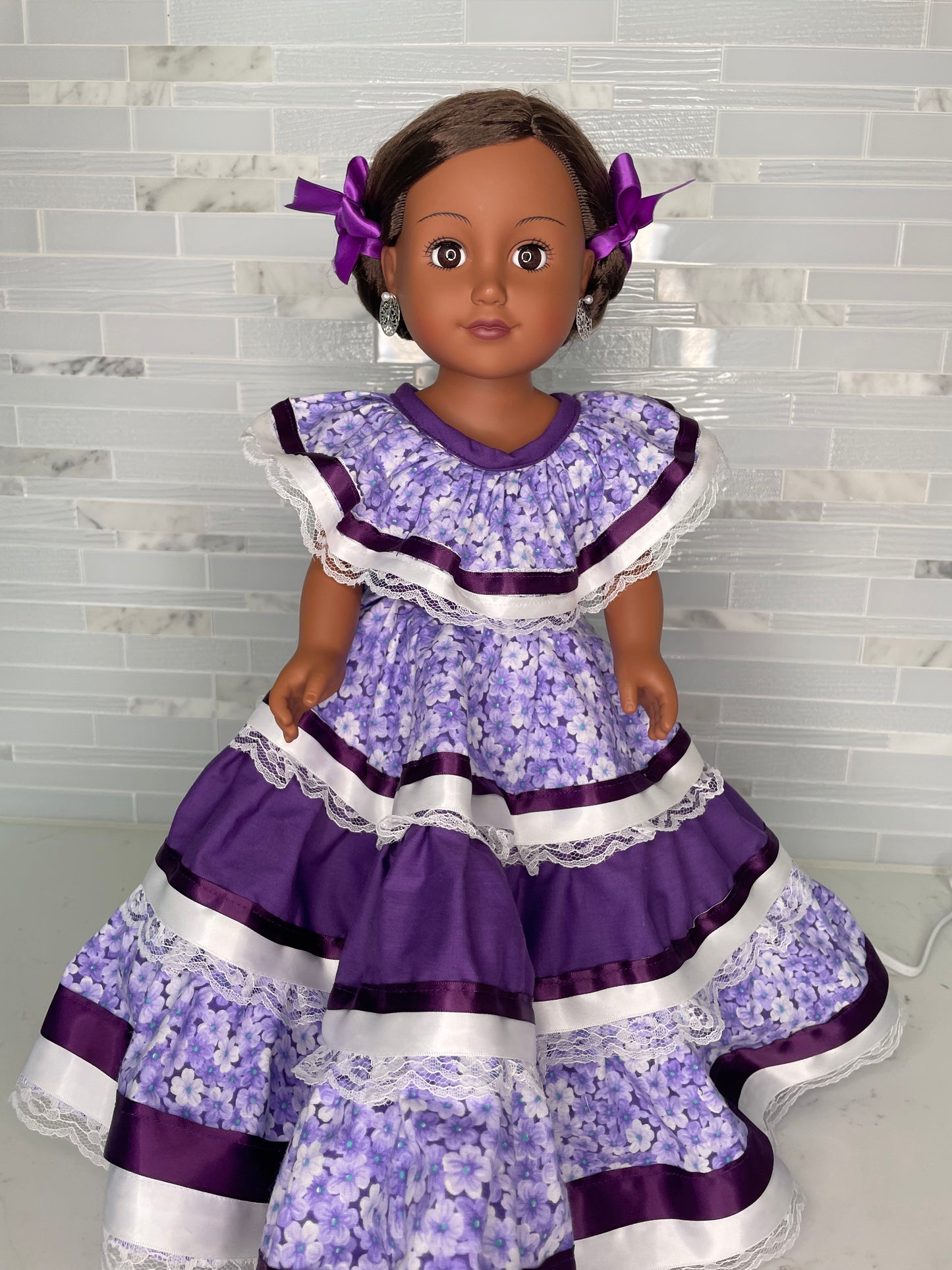 Purple Sinaloa Muñeca