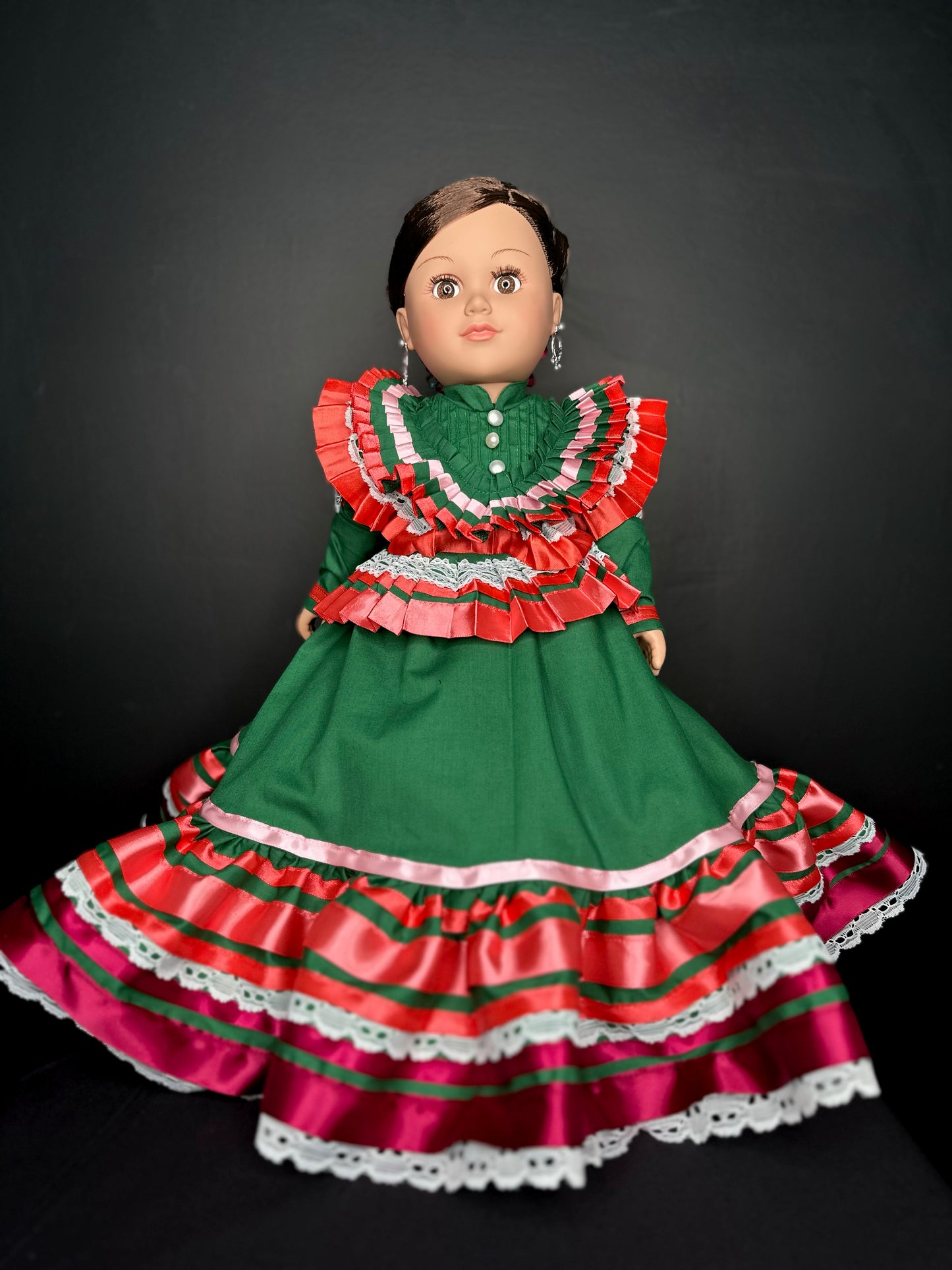Green Peach Jalisco Muñeca